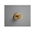 Kit 5 Puxador Beetle Com Base Granada Zen Dourado (fosco) - Imagem 3