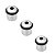 KIT 3 AMORTECEDOR DE PORTA IMAB 0300 ZAMAK ACETINADO (FOSCO) - Imagem 1
