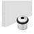 KIT 5 AMORTECEDOR DE PORTA IMAB 0300 ZAMAK ACETINADO (FOSCO) - Imagem 3