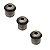 KIT 3 AMORTECEDOR DE PORTA IMAB 0300 ZAMAK ANTIQUE - Imagem 1