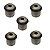 KIT 5 AMORTECEDOR DE PORTA IMAB 0300 ZAMAK ANTIQUE - Imagem 1