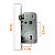 FECHADURA PORTA INTERNA DOURADA FOSCO DAMA AROUCA 40 MM QUAD - Imagem 7