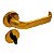 FECHADURA PORTA BANHEIRO DOURADO FOSCO LUNA AROUCA 40MM RED - Imagem 4