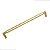 PUXADOR MÓVEIS ZIGRINATO IL1780  224MM BRONZE ESC( DOURADO ) - Imagem 5