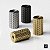 PUXADOR ZIGRINATO IL1780 18x30 PONTO BRONZE ESC ( DOURADO ) - Imagem 6