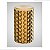 PUXADOR ZIGRINATO IL1780 18x30 PONTO BRONZE ESC ( DOURADO ) - Imagem 4