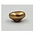 PUXADOR PONTO SEIXO P 30MM X 23MM DOURADO MATTE (FOSCO) ZEN - Imagem 2