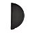 PUXADOR MOVEL CONCHA MEIA LUA PAIO 64MM PRETO ZEN ZP5426.24 - Imagem 1