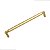 KIT 3 PUXADOR ZIGRINATO IL1780 192MM BRONZE ESC ( DOURADO ) - Imagem 2