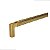 KIT 3 PUXADOR ZIGRINATO IL1780  224MM BRONZE ESC( DOURADO ) - Imagem 7