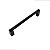 PUXADOR MOVEIS GAVETA LIVERI IL955 096MM PRETO ITALY LINE - Imagem 2