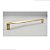 PUXADOR ALÇA LIVERI IL 955 192MM DOURADO FOSCO ITALY LINE - Imagem 5