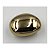 KIT 3 PUXADOR PONTO SEIXO P 30MM X 22,5MM GOLD (BRILHO) ZEN - Imagem 3