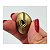 KIT 3 PUXADOR SEIXO P 30MM X 23MM GOLD ESCOVADO DOURADO ZEN - Imagem 6