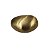 KIT 3 PUXADOR SEIXO P 30MM X 23MM GOLD ESCOVADO DOURADO ZEN - Imagem 3