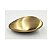 Kit 5 Puxador Seixo G 78mm X 50mm Gold Escovado dourado Zen - Imagem 4
