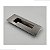 2 PUXADORES CONCHA EMBUTIR INOX POLIDO PORTA CORRER 15CM - Imagem 4