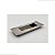 KIT 2 PUXADOR CONCHA EMBUTIR INOX ESCOVADO PORTA CORRER 15CM - Imagem 3