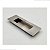 PUXADOR CONCHA EMBUTIR INOX ESCOVADO PORTA CORRER 15CM - Imagem 5