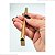Kit 5 Puxador Liveri Il 955 128mm Dourado Fosco Italy Line - Imagem 4