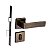 FECHADURA PADO 419 EXTERNA ANTIQUE OURO VELHO 40MM BRONZE BX - Imagem 2