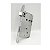 MÁQUINA AVULSA FECHADURA AROUCA BANHEIRO 4050 55 MM INOX - Imagem 5
