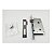 MÁQUINA AVULSA FECHADURA AROUCA DE BANHEIRO 6050 40 MM INOX - Imagem 3