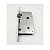 MÁQUINA AVULSA FECHADURA AROUCA DE BANHEIRO 6050 40 MM INOX - Imagem 4