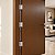 Kit 3 Dobradiças Pado 3530 Com Rolamento Aço Cromado 3 1/2 X 3 Polegadas Portaberta Para Porta Madeira Ou Metal De Até 45 Kg Com Parafusos 3,5 X 3 Polegadas - Imagem 1