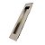 Kit 2 Puxador Concha Embutir Porta Inox 304 Escovado 25 Cm - Imagem 2