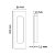 Kit 2 Puxador Concha Embutir Porta Inox 304 Escovado 25 Cm - Imagem 4
