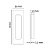 Kit 2 Puxador Concha Embutir Porta Inox 304 Escovado 45 Cm - Imagem 5
