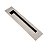 Kit 2 Puxador Concha Embutir Porta Inox Polido Cromado 25cm - Imagem 4