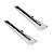 Kit 2 Puxador Concha Embutir Porta Inox Polido Cromado 45 Cm - Imagem 1