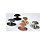 Kit 3 Puxador Beetle Com Base Granada Zen Rose - Imagem 4