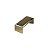 Kit 3 Puxador Creta Zen Gold Dourado Brilhante 64 Mm - Imagem 3