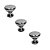 Kit 3 Puxador Cup Zen Cromado Zp5238.1 - Imagem 1