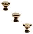 Kit 3 Puxador Cup Zen Gold (dourado Brilhante) Zp5238.a00 - Imagem 1