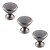 Kit 3 Puxador Cup Zen Niquel Velho Zp5238.889 Ponto - Imagem 1