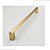 Kit 3 Puxador Liveri Il 955 160mm Dourado Fosco Italy Line - Imagem 3