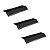 Kit 3 Puxador Moveis Citizen 45 Graus G Preto Fosco Zen - Imagem 1