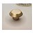 Kit 3 Puxador Moveis Ponto Disk P Dourado Matte Fosco Zen - Imagem 4