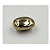 KIT 3 PUXADOR PONTO SEIXO P 30MM X 22,5MM GOLD (BRILHO) ZEN - Imagem 2