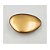 KIT 3 PUXADOR SEIXO G 78MM X 50MM DOURADO MATTE FOSCO ZEN - Imagem 3