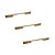 Kit 3 Puxador Sorento 224mm Dourado Fosco Zen Zp5450.224.955 - Imagem 1