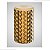 KIT 3 PUXADOR ZIGRINATO IL1780 18x30 BRONZE ESC ( DOURADO ) - Imagem 2