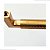 KIT 3 PUXADOR ZIGRINATO IL1780 192MM BRONZE ESC ( DOURADO ) - Imagem 4