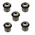 KIT 5 AMORTECEDOR DE PORTA IMAB 0300 ZAMAK ANTIQUE - Imagem 1