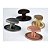 Kit 5 Puxador Beetle Com Base Granada Zen Dourado (fosco) - Imagem 5