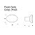Kit 5 Puxador Beetle Zen Cromado Zp5403.1 Ponto Brilho - Imagem 4
